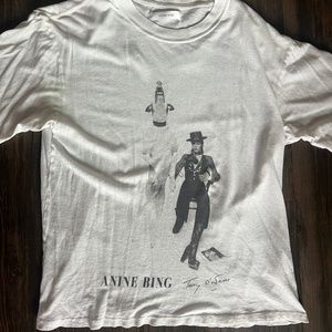 Anine Bing White T-Shirt